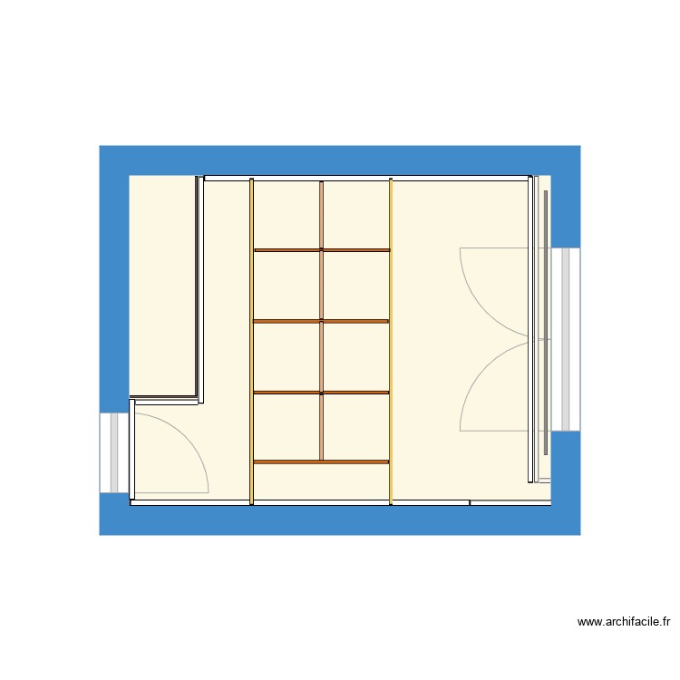 CHAMBRES Faux plafonds. Plan de 0 pièce et 0 m2