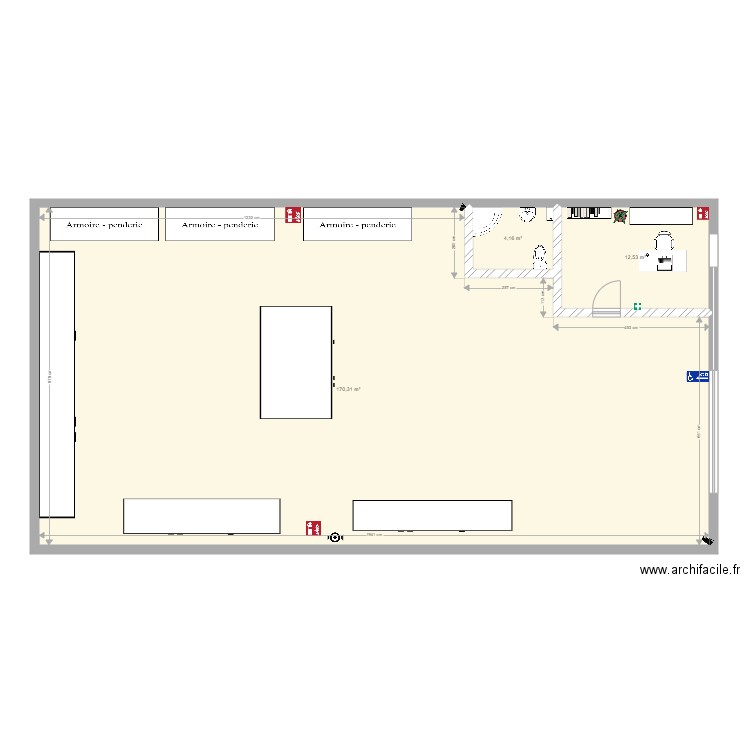 proyecto. Plan de 0 pièce et 0 m2