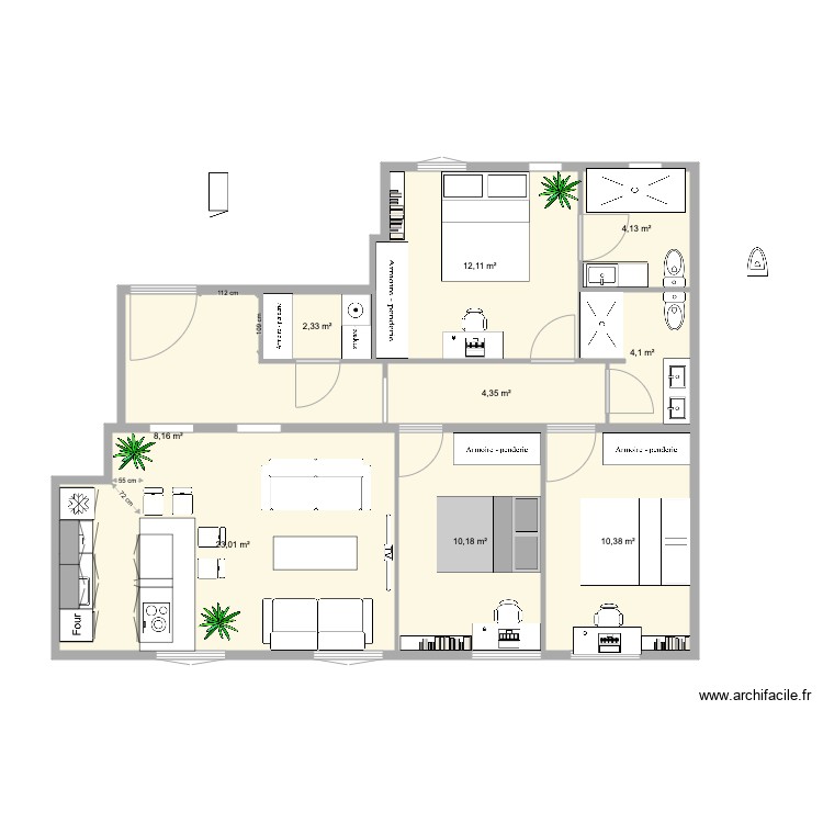 alonso cano cocina a la izquierda. Plan de 0 pièce et 0 m2