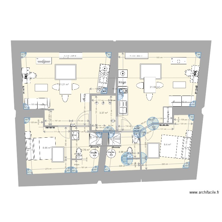 st nicolas Etage 2 V11. Plan de 0 pièce et 0 m2
