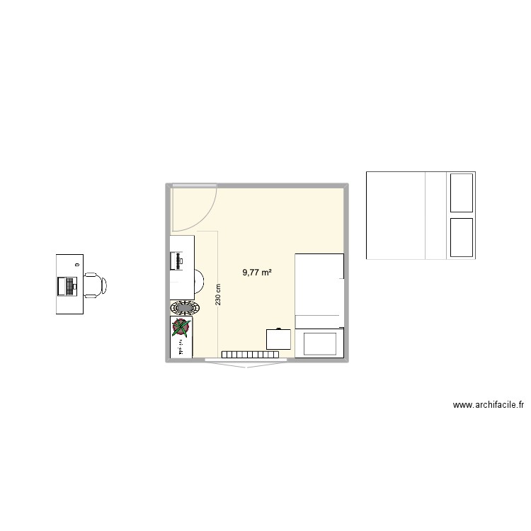 chambre loute 3. Plan de 0 pièce et 0 m2