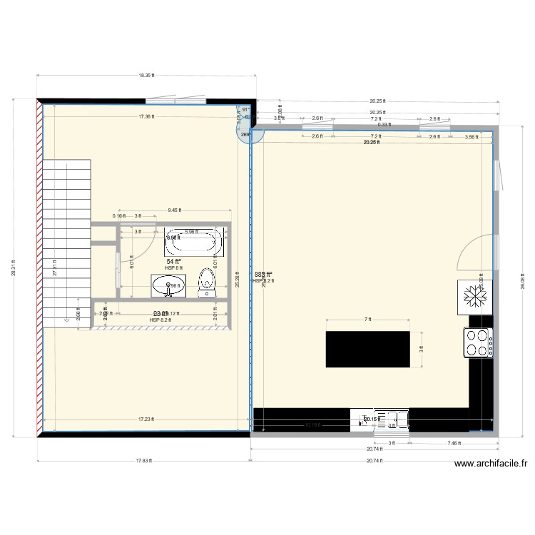 Joyce and Rob. Plan de 0 pièce et 0 m2
