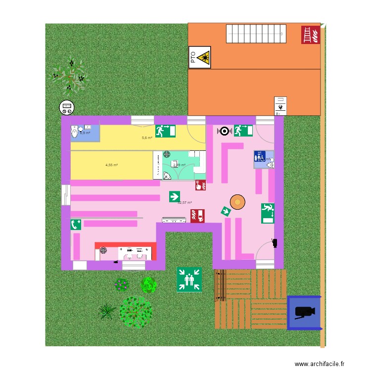 boutique de maquillaje. Plan de 0 pièce et 0 m2