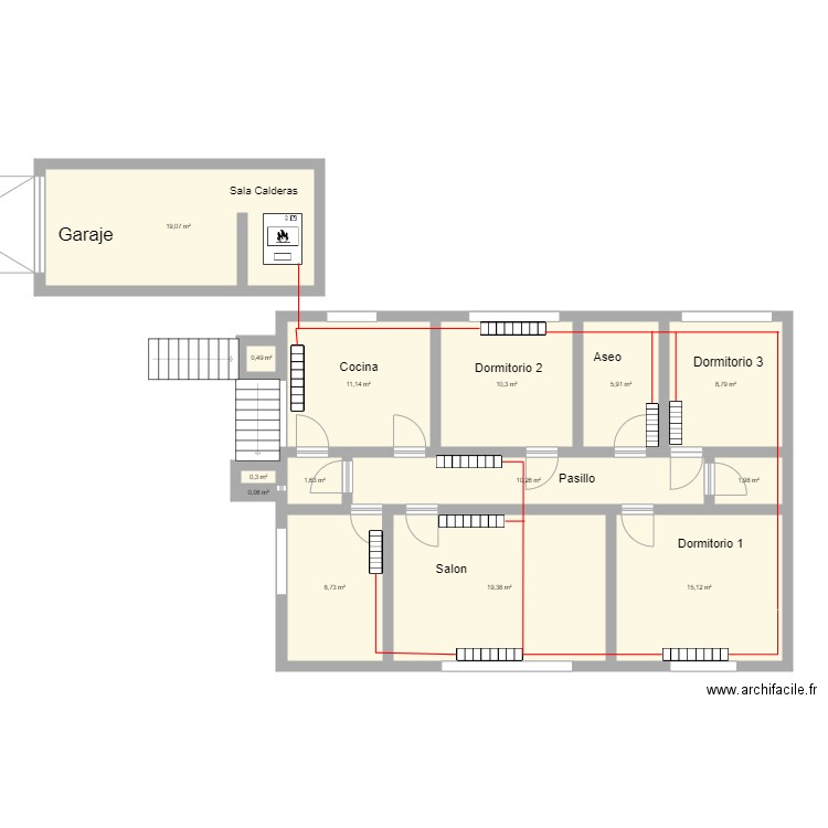 RANDE rEDONDELA. Plan de 0 pièce et 0 m2
