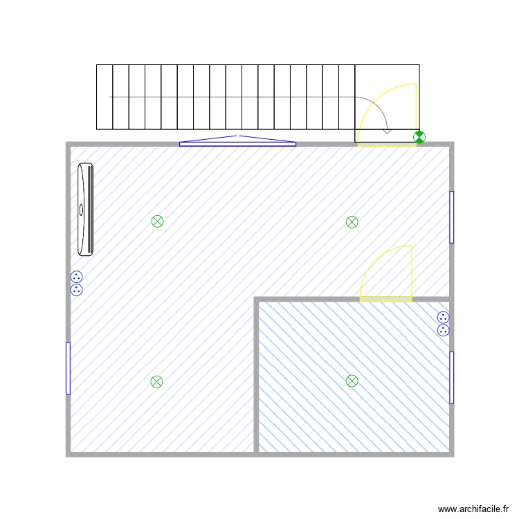 etaj 1. Plan de 0 pièce et 0 m2