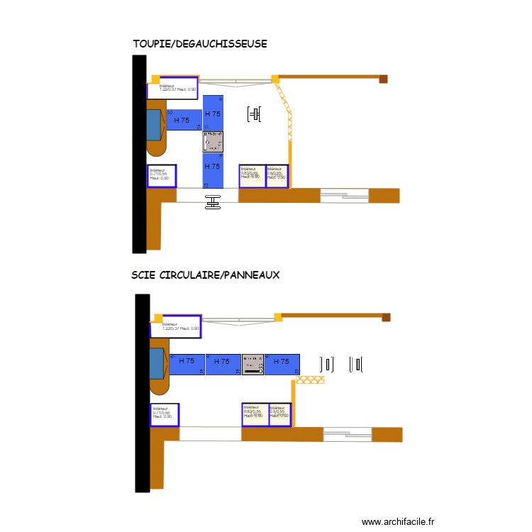 RANGEMENT ATELIER 2021. Plan de 0 pièce et 0 m2