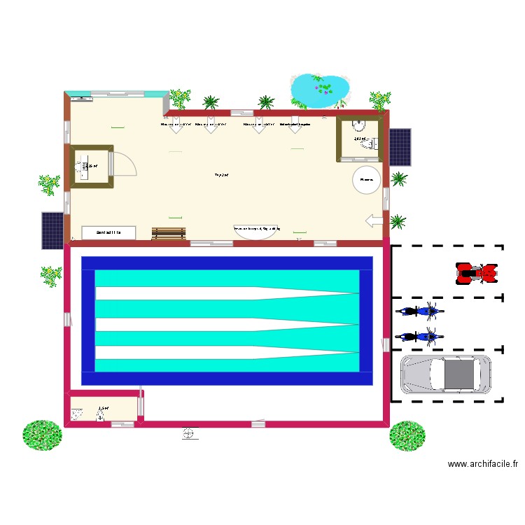 gym fol. Plan de 0 pièce et 0 m2