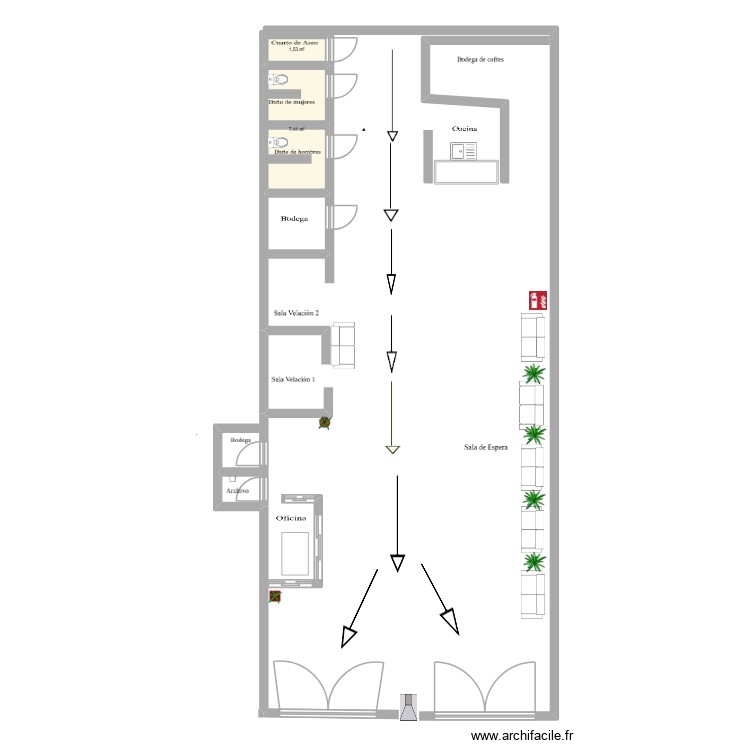 caicedonia. Plan de 0 pièce et 0 m2