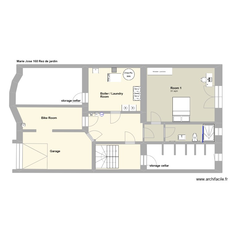 Marie Josee B version House Map. Plan de 0 pièce et 0 m2