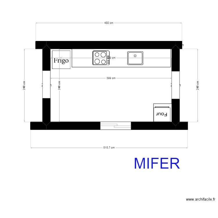 Jordi Cortes  (Alguaire) cocina. Plan de 0 pièce et 0 m2