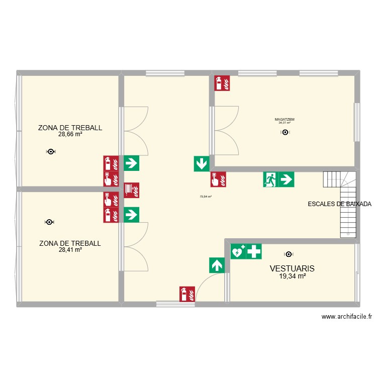 Proyecto sellens arriba. Plan de 0 pièce et 0 m2