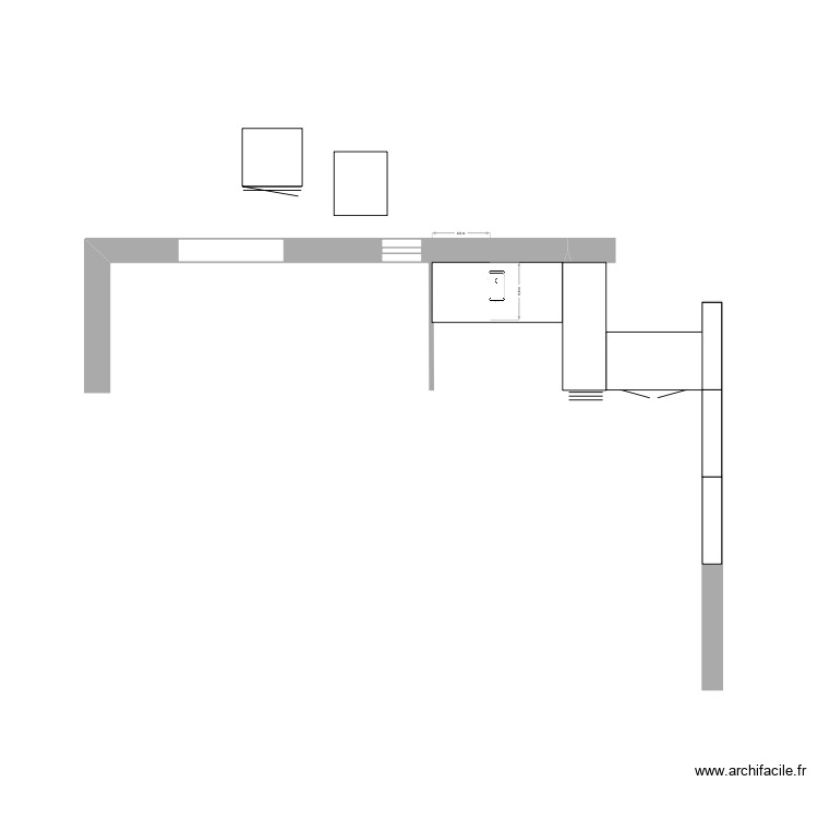 Outdoor Kitchen 60. Plan de 0 pièce et 0 m2
