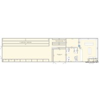 Temp warehouse with shop and offices