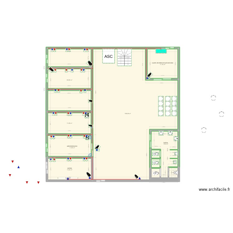 piso 000.3. Plan de 0 pièce et 0 m2