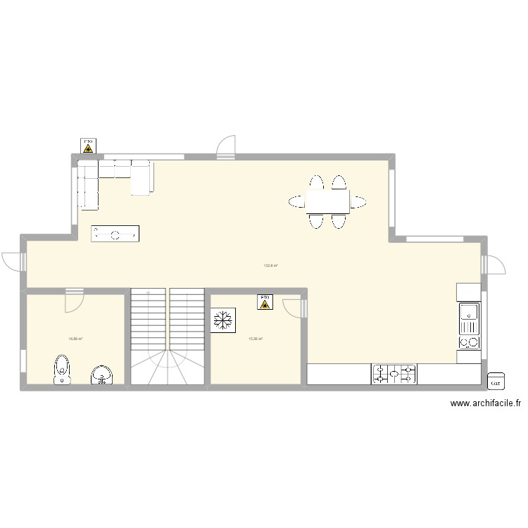 Mapa de riesgos. Plan de 0 pièce et 0 m2