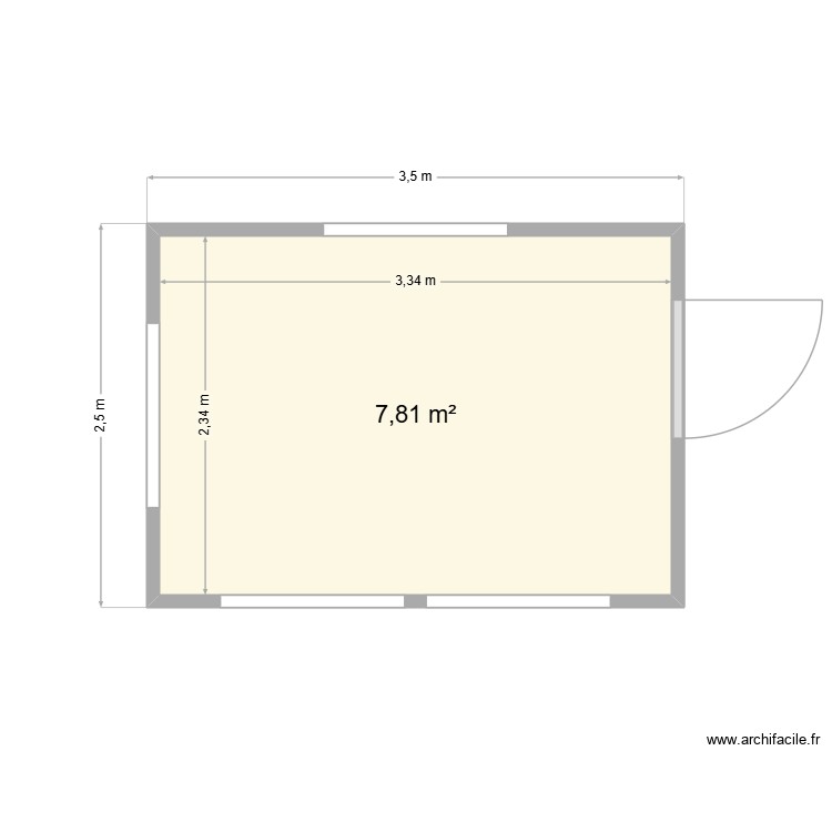 10439 Hahava Anlegg AS. Plan de 0 pièce et 0 m2