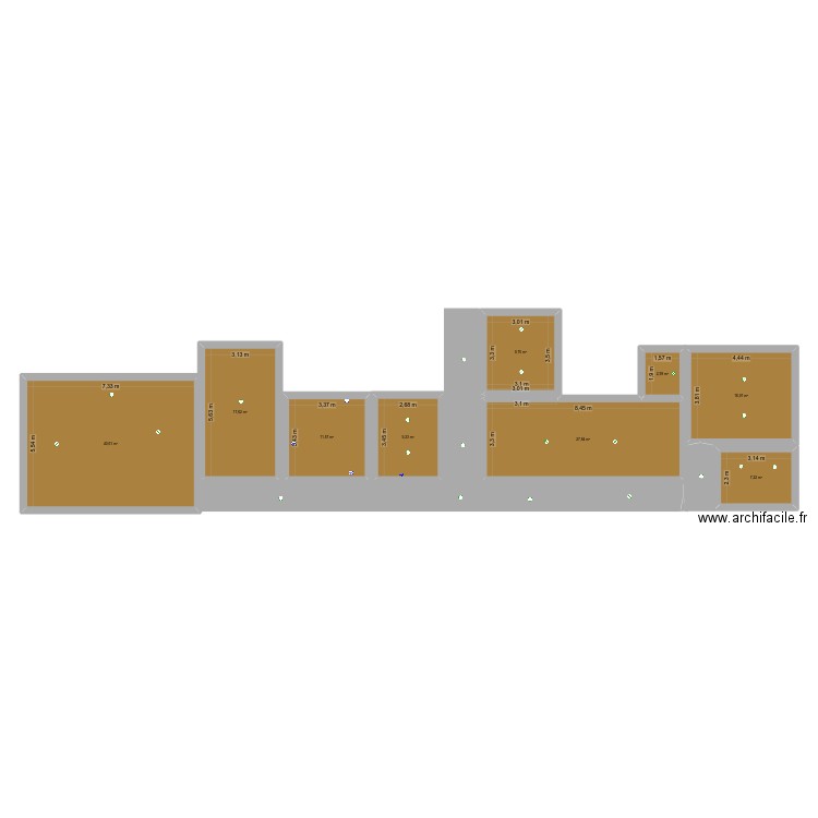 Casa Amaia. Plan de 0 pièce et 0 m2