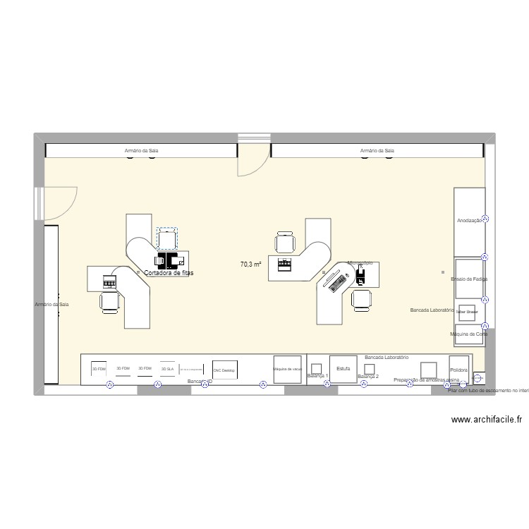 Lab. + ID. Plan de 0 pièce et 0 m2