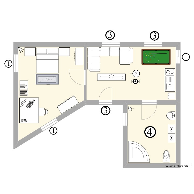 ΕΞΥΠΝΟ ΣΠΙΤΙ. Plan de 0 pièce et 0 m2