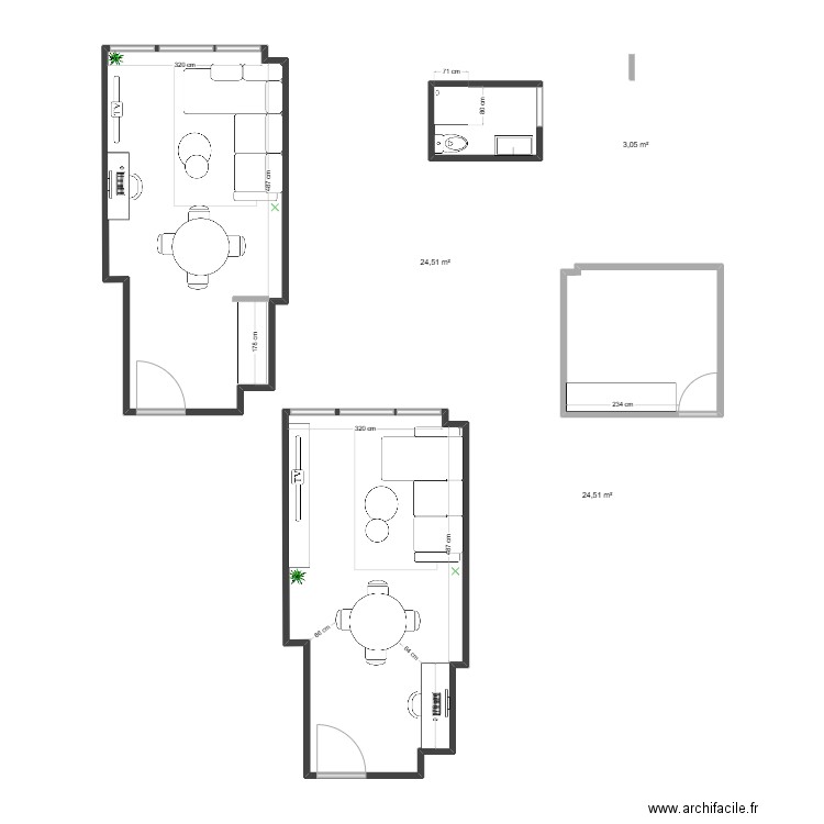 alex y sofi NYC. Plan de 0 pièce et 0 m2