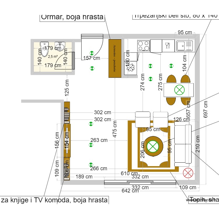 zadatak 2 . Plan de 0 pièce et 0 m2