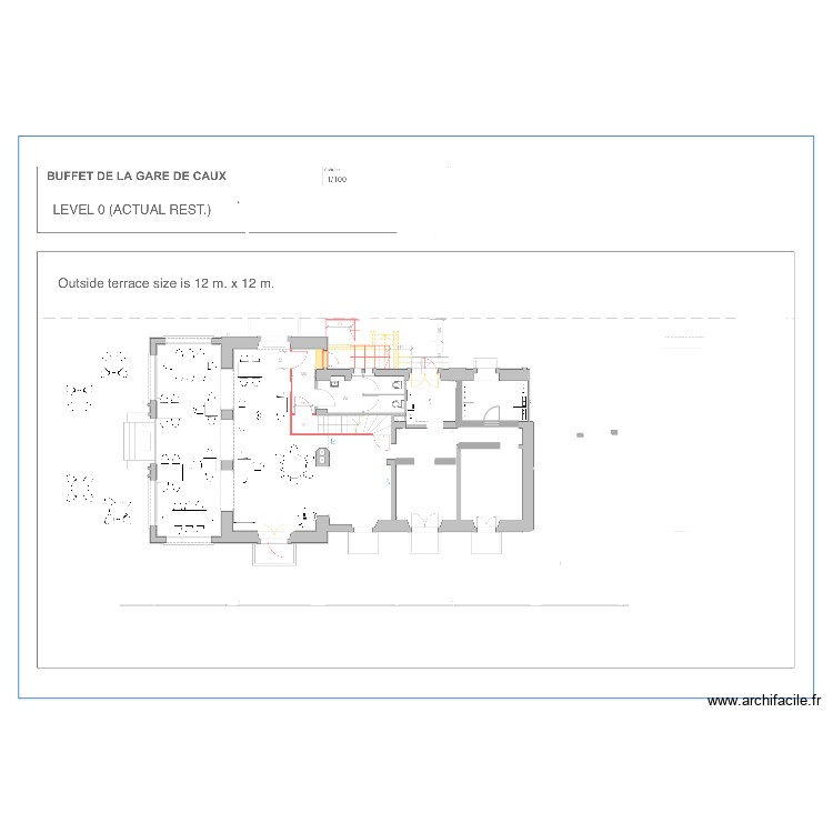 La Forest. Plan de 0 pièce et 0 m2
