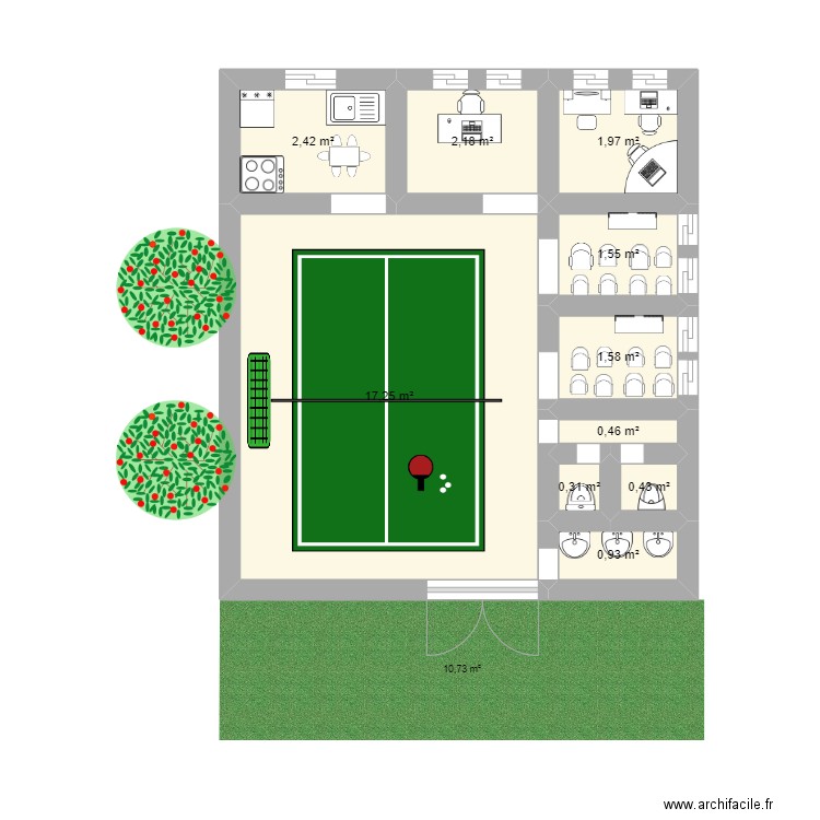 Llano Alto. Plan de 0 pièce et 0 m2