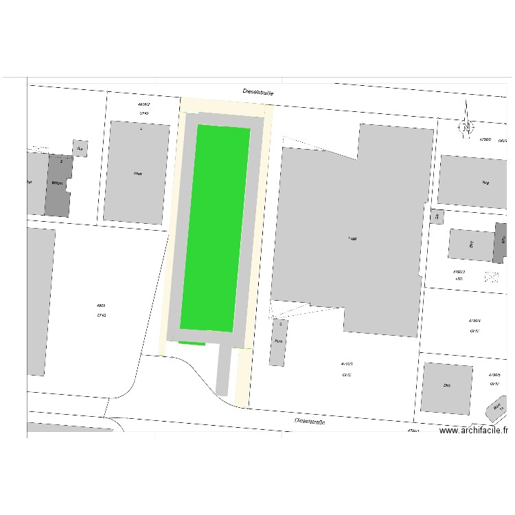 Schwieberdingen. Plan de 0 pièce et 0 m2
