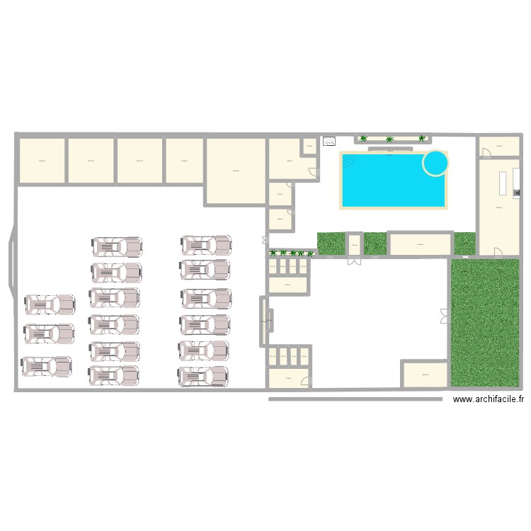 quinta. Plan de 0 pièce et 0 m2