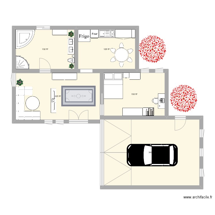 projet final. Plan de 0 pièce et 0 m2