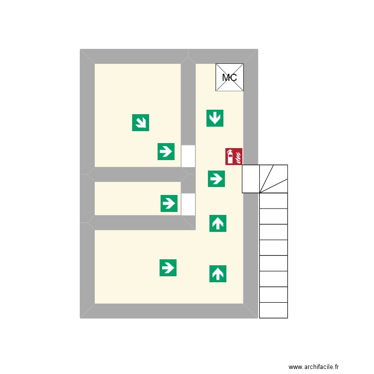 chocolo. Plan de 0 pièce et 0 m2