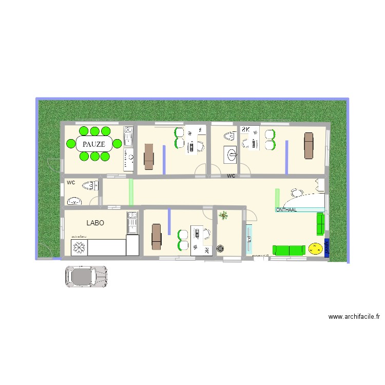 Cabinet POZ. Plan de 0 pièce et 0 m2