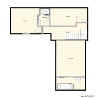 appartement wc douche en CARRE FOND