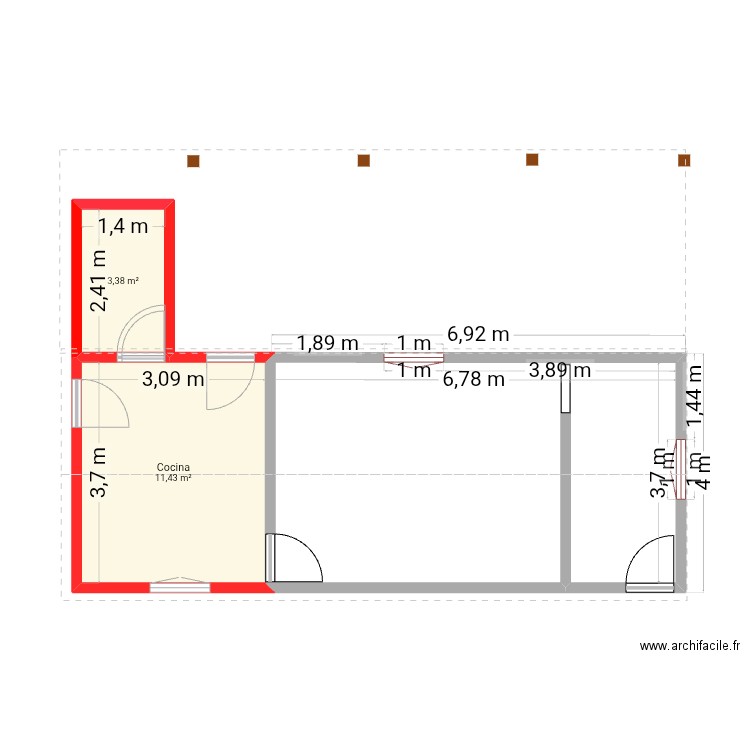 Casa4. Plan de 0 pièce et 0 m2
