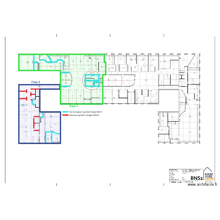 Osdorp Wanden1. Plan de 5 pièces et 728 m2