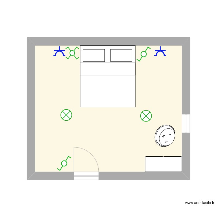 HABITACIÓN PRINCIPAL. Plan de 0 pièce et 0 m2