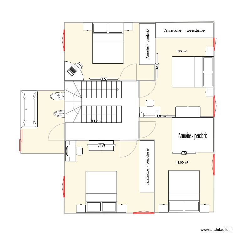 andrade. Plan de 0 pièce et 0 m2