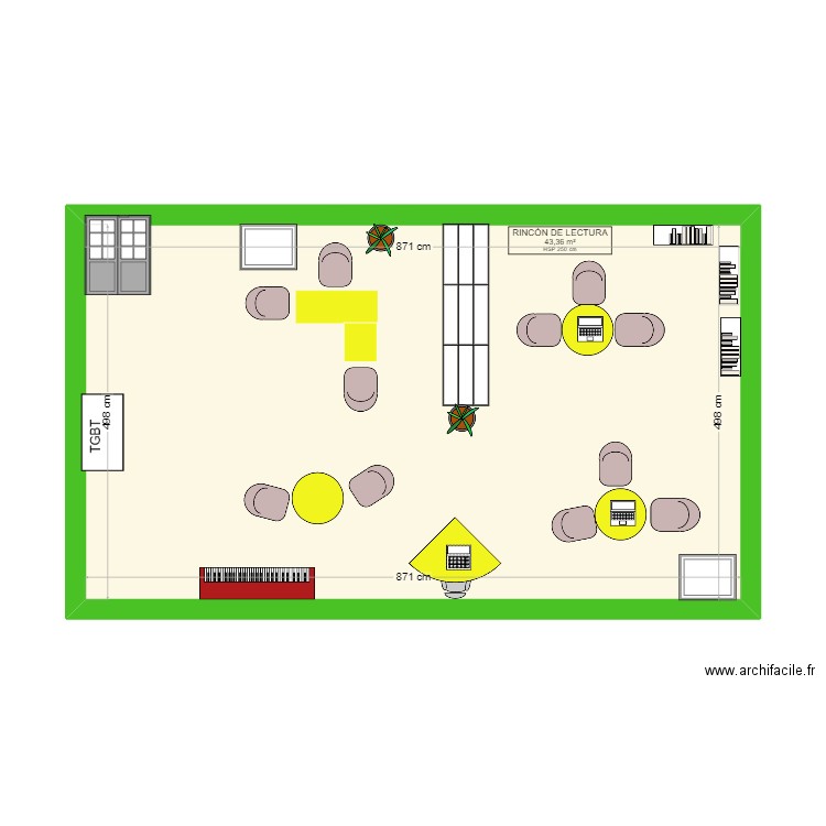 PROYECTO DE AULA. Plan de 0 pièce et 0 m2