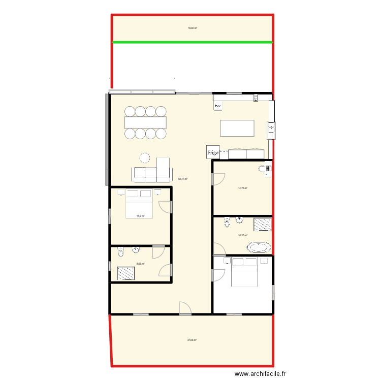 Will Kung House NEW 08/2025. Plan de 0 pièce et 0 m2