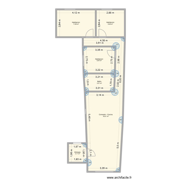 Planos_piso. Plan de 0 pièce et 0 m2