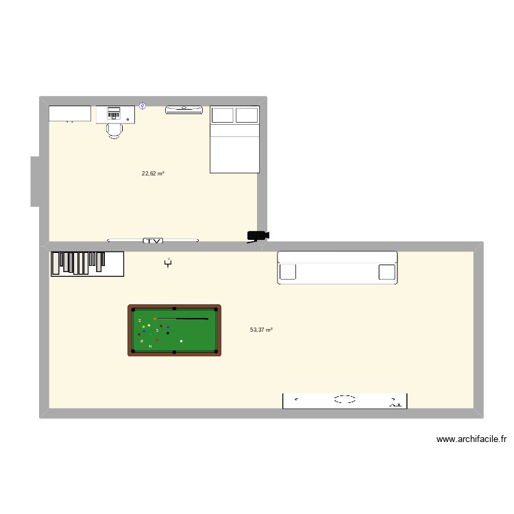 francais. Plan de 0 pièce et 0 m2 francais. Plan de 0 pièce et 0 m2
