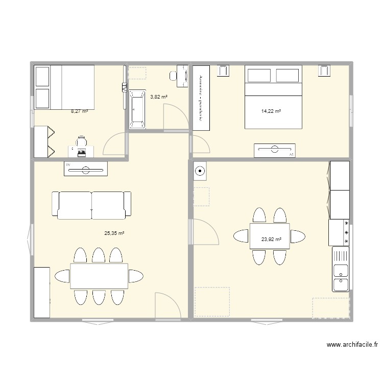001. Plan de 0 pièce et 0 m2
