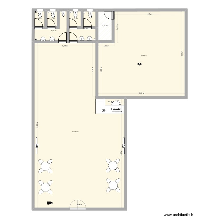 lay outt. Plan de 0 pièce et 0 m2