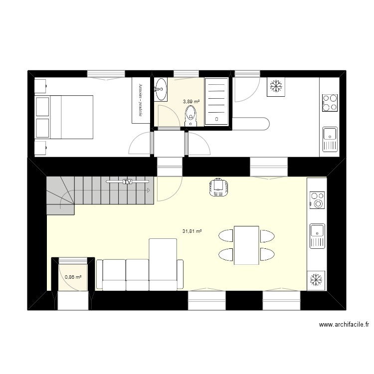 plano planta baja 03. Plan de 0 pièce et 0 m2
