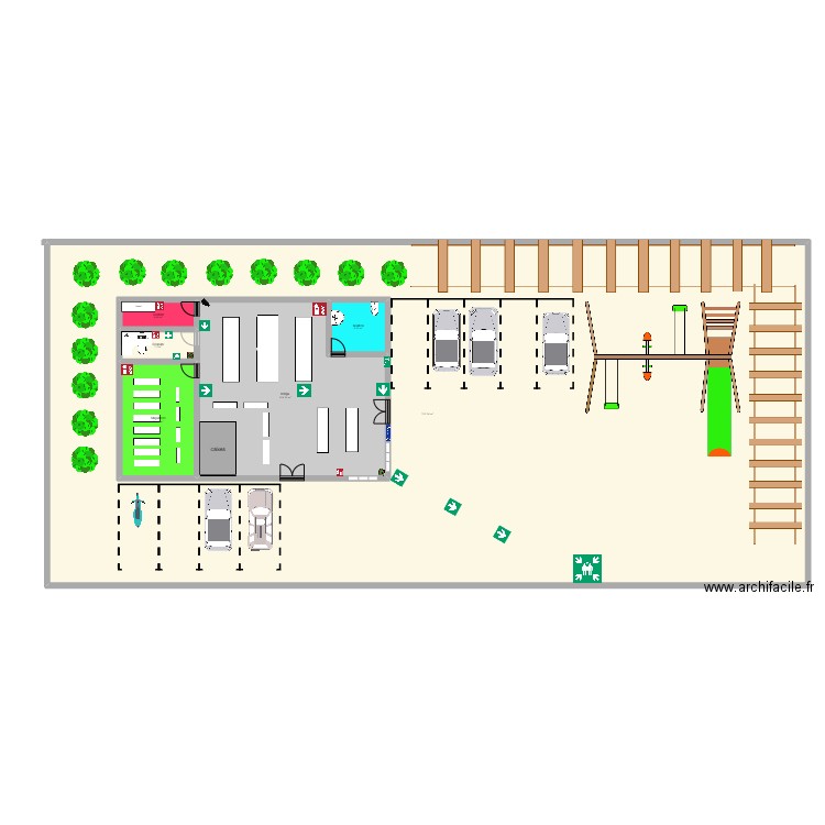 primera planta . Plan de 0 pièce et 0 m2