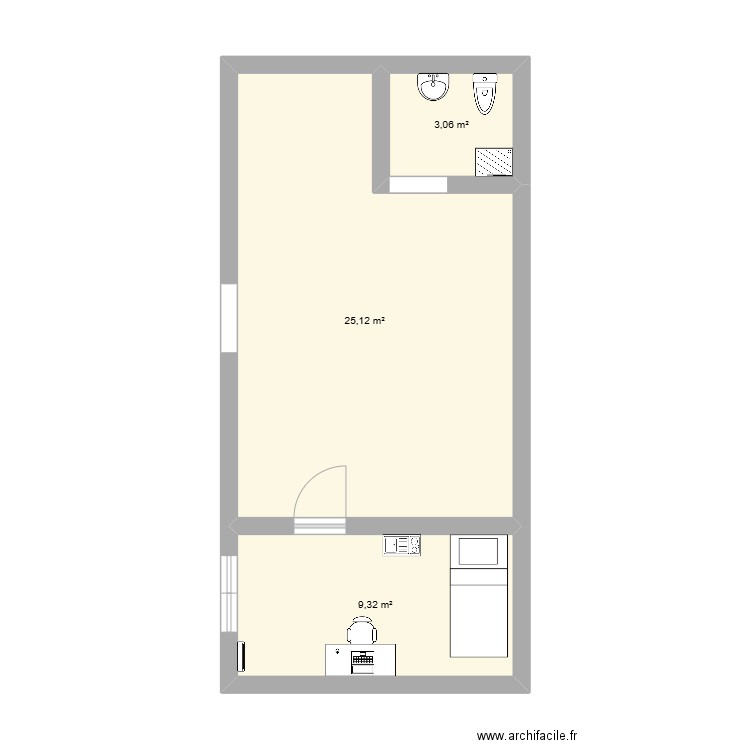 ALE abajo. Plan de 0 pièce et 0 m2