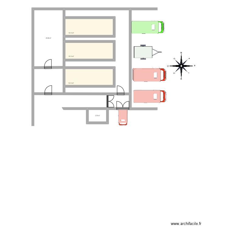 evacuacion 1 . Plan de 0 pièce et 0 m2