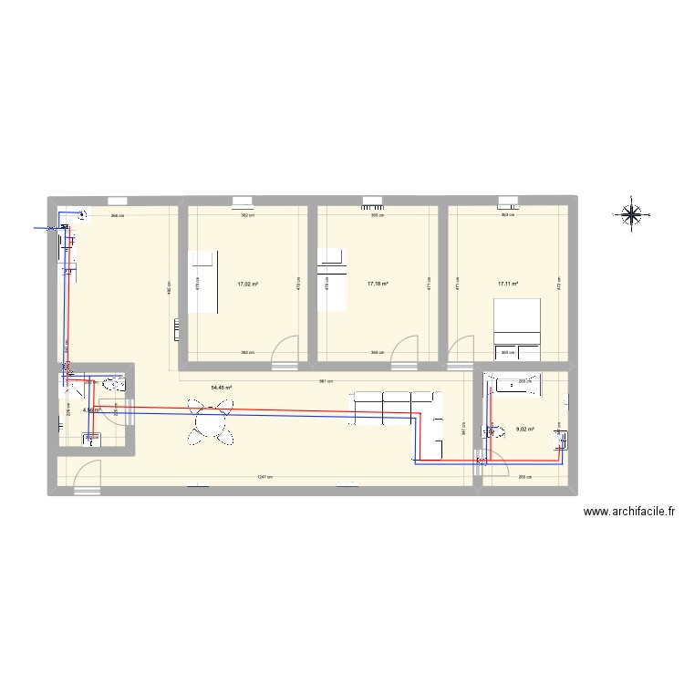 ACS. Plan de 0 pièce et 0 m2