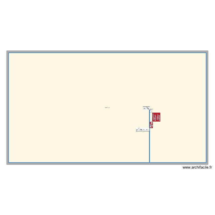 darft. Plan de 0 pièce et 0 m2