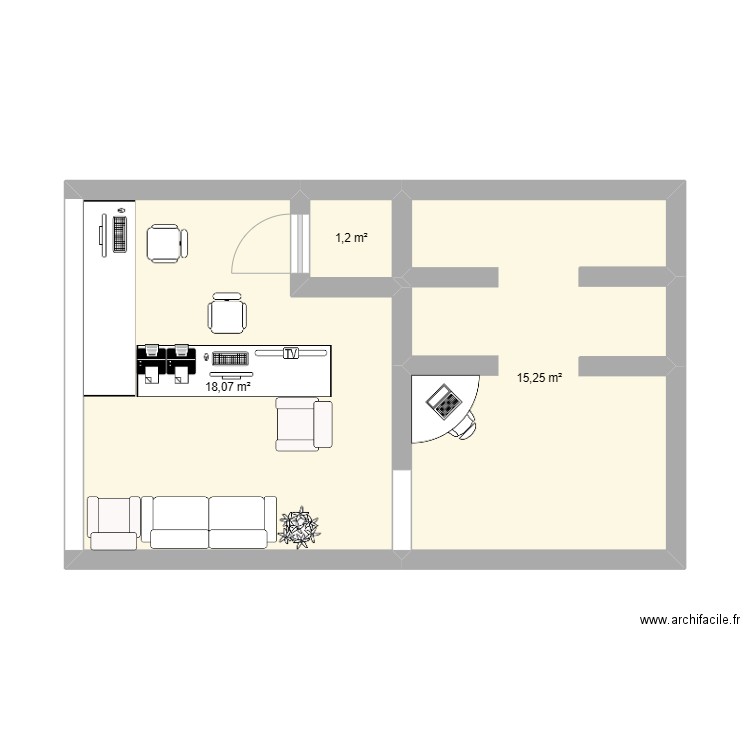 Shop. Plan de 0 pièce et 0 m2